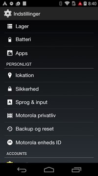Settings _location -på -android